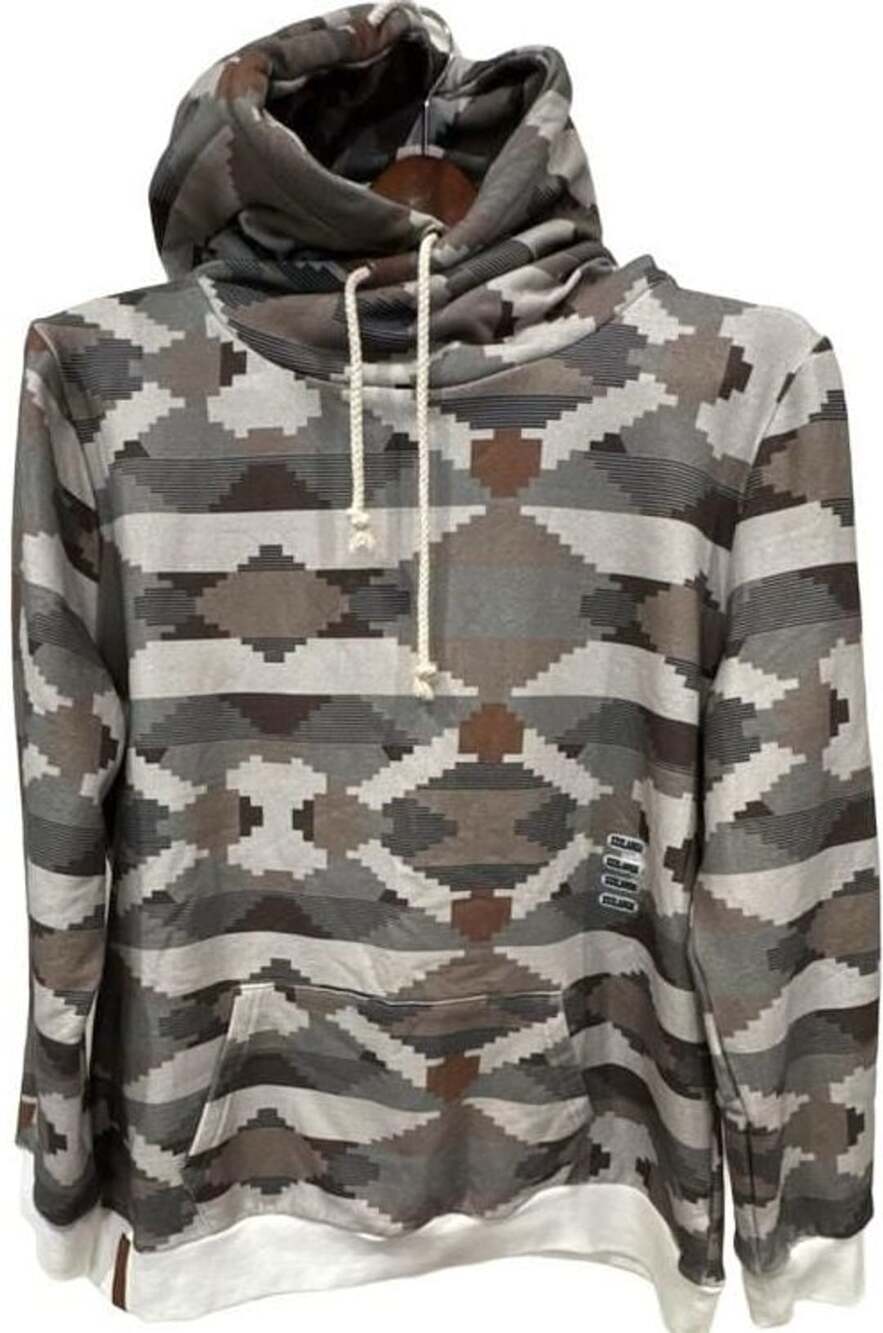 Ampersand Avenue Doublehood Sweatshirt Size XXXL Mojave